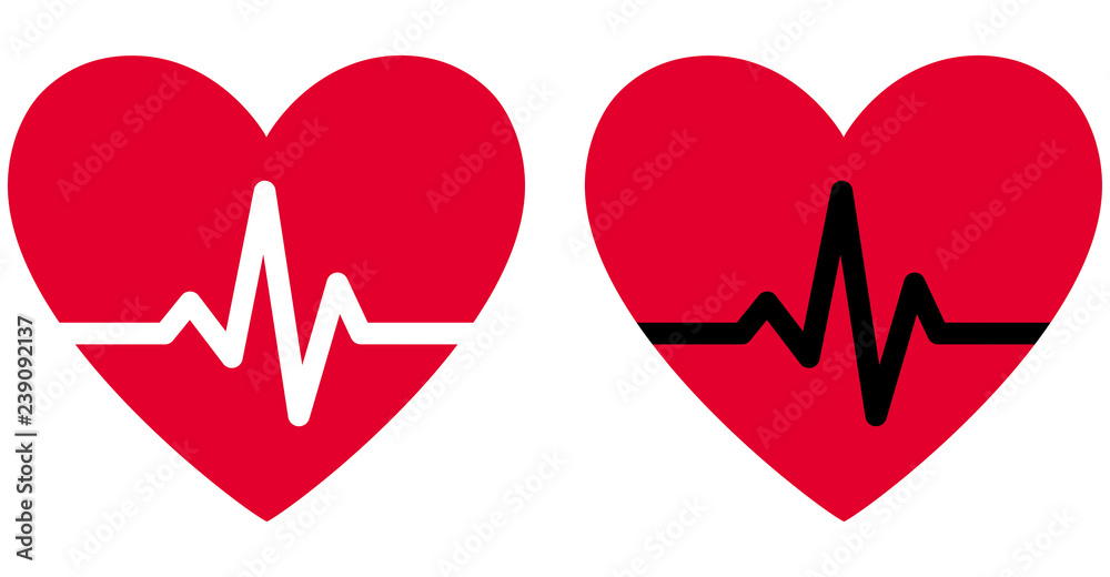 ICÔNE SANTÉ COEUR ROUGE