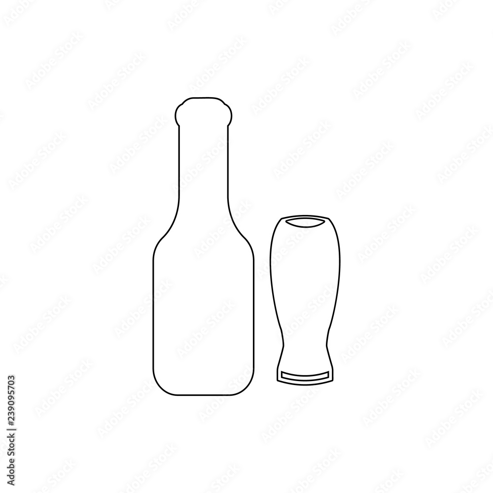 beer icon. Element of cyber security for mobile concept and web apps icon. Thin line icon for website design and development, app development beer icon. Element of cyber security for mobile concept and web apps icon. Thin line icon for website design and development, app development