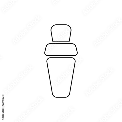 shaker icon. Element of Bar for mobile concept and web apps icon. Thin line icon for website design and development, app development