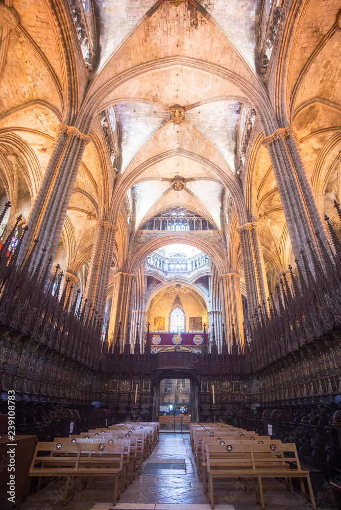 Fototapeta premium バルセロナの聖堂