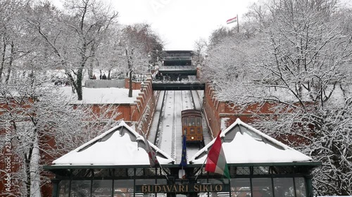 Budapest Castle Hill Funicular photo