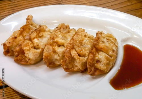 Japanese fried dumpling