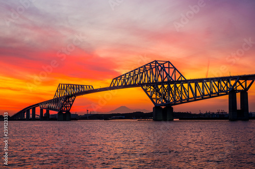 Photography Tokyo Gate Bridge in Tokyo Japan