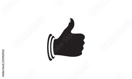 Like thumb vector
