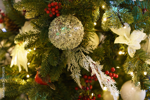 Photography The Christmas tree decoration