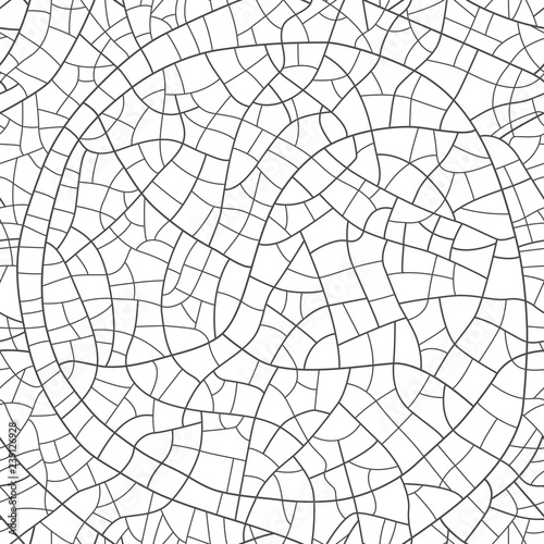 Craquelure on the Surface Seamless Pattern