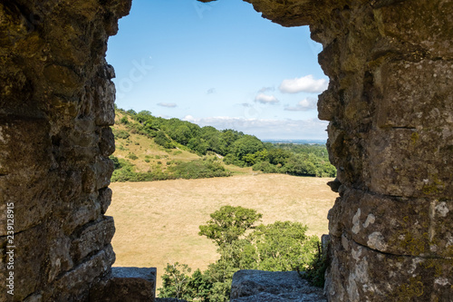 View from Corfe Castle