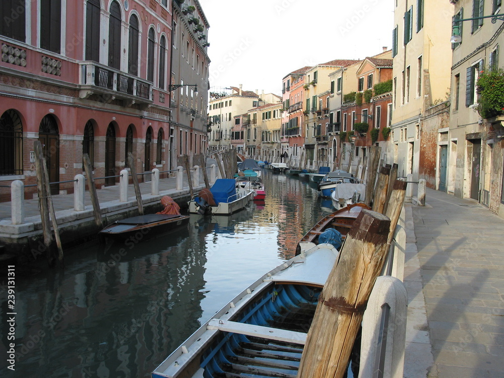 Kanal in Venedig (Italien)