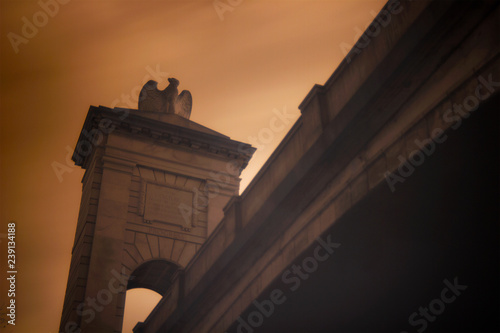 Wilkes-Barre Market Street Bridge Majestic Eagles Infrared Spectrum