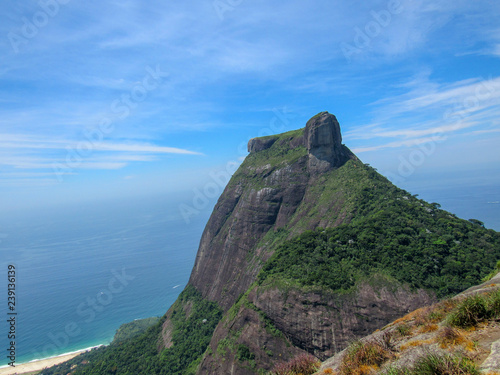 Pedra da Gávea - rock in the sea Brazil photo