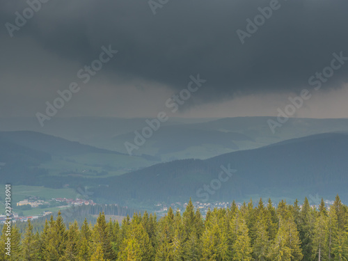 Gewitterwolken im Hochschwarzwald