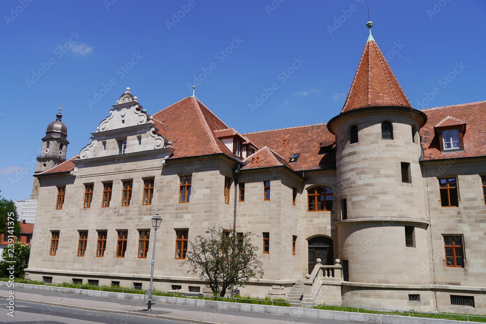 Seitenflügel Renaissanceschloss Amberg
