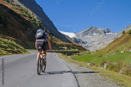 Radtour auf der Ötztaler Gletscherstrasse