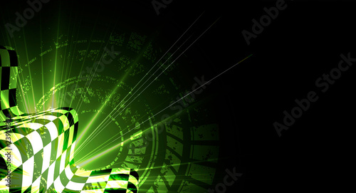 Racing speed background, vector illustration abstraction in car track
