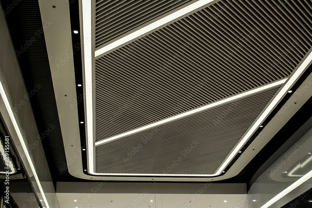 Obraz premium Ceiling inside the mall, Kyiv (Kiev) the capital of Ukraine.