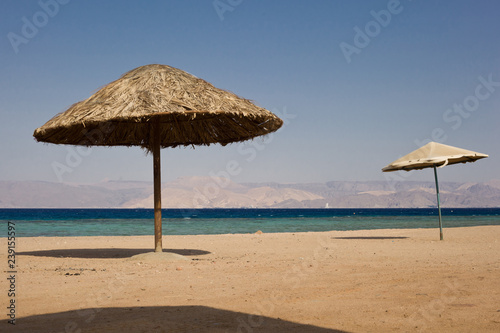 Public beach in Aqaba - Jordan