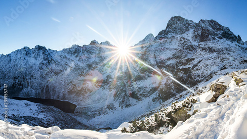 Fototapeta Naklejka Na Ścianę i Meble -  Amazing winter in Tatra mountains