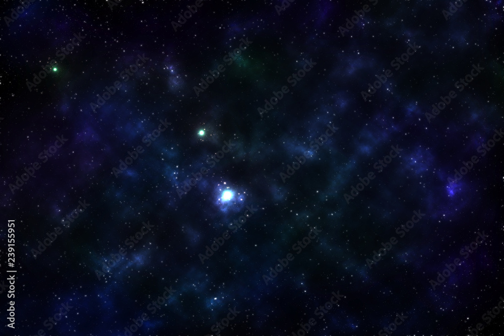 Stars night sky texture. Illustration of galaxy background.