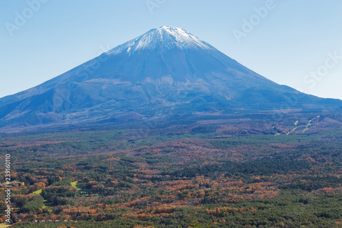 Mt.Fuji in autumn, Japan