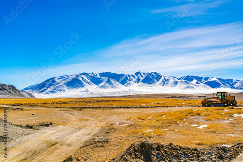 Natural landscape of Mongolia