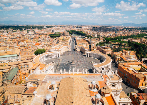 Saint Peter's square in Vatican City