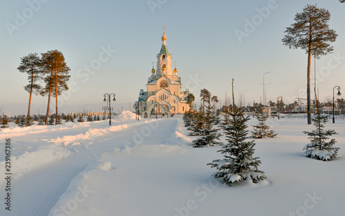 Cathedral of Holy Martyr Tatiana Kogalym, Khanty-Mansi Autonomous region, Russia photo