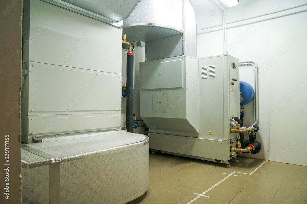 heat pump and air treatment machine for air conditioning heat pump and air treatment machine for air conditioning