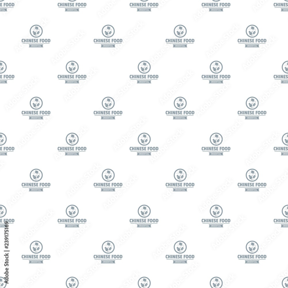 Chinese food pattern vector seamless repeat for any web design Chinese food pattern vector seamless repeat for any web design