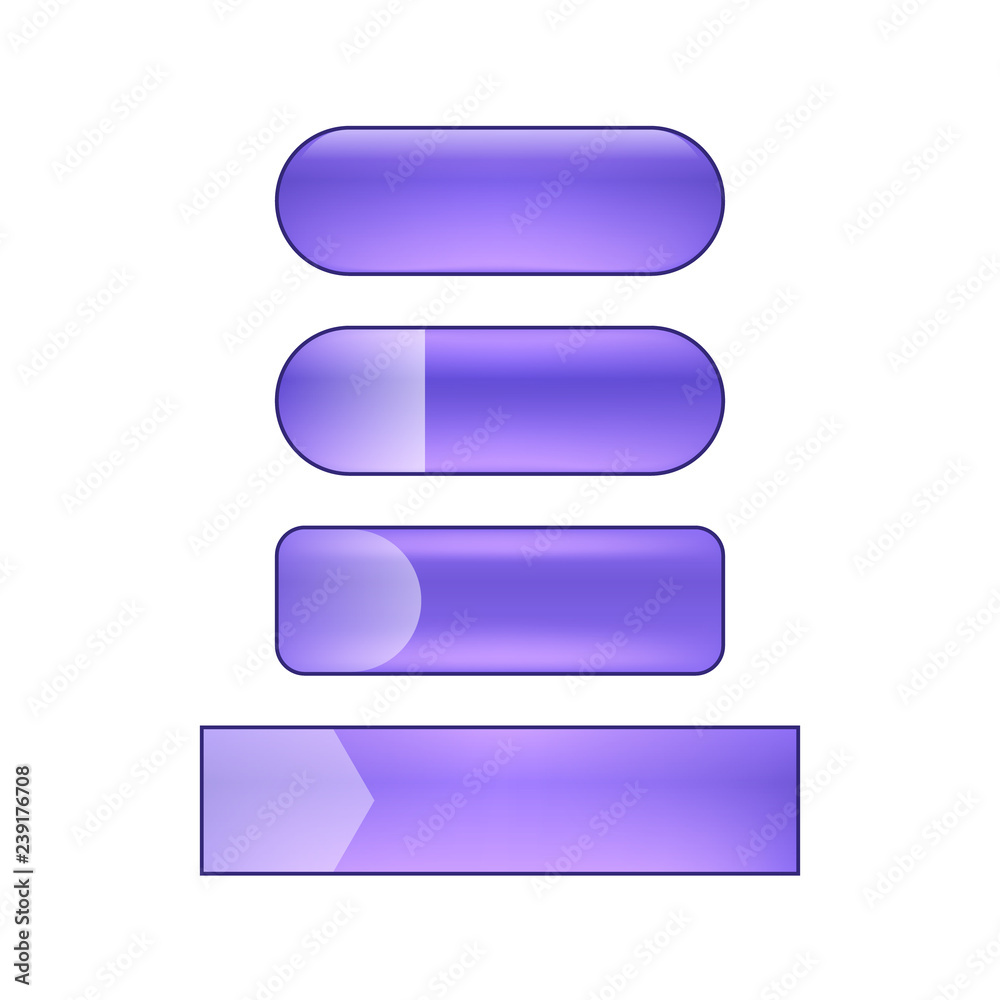 vector web buttons set vector web buttons set