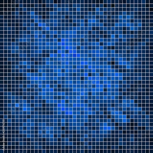 abstract vector square pixel mosaic background