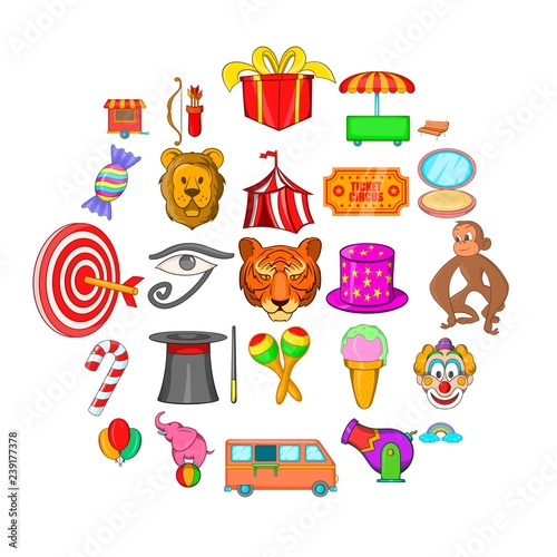 Vacation with children icons set. Cartoon set of 25 vacation with children vector icons for web isolated on white background