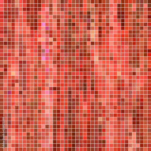 abstract vector square pixel mosaic background