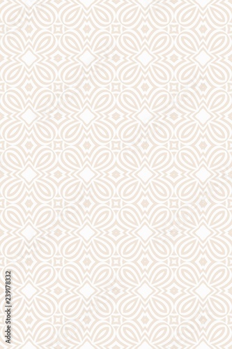 Modern Geometric Pattern with hand-drawing ornament. Vector super illustration.