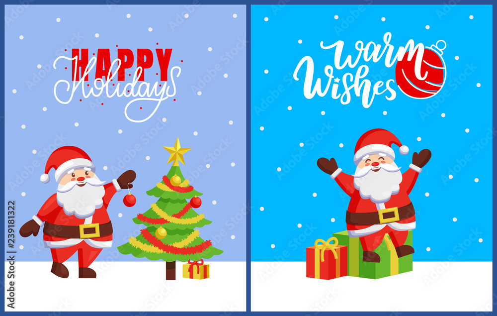 Happy Holidays and Merry Christmas 2019 posters Happy Holidays and Merry Christmas 2019 posters