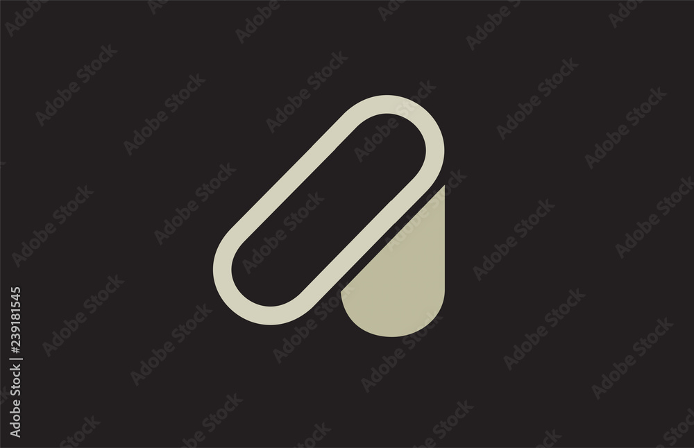 alphabet letter A logo company icon design alphabet letter A logo company icon design