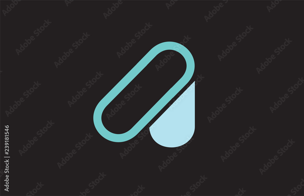 alphabet letter A logo company icon design alphabet letter A logo company icon design