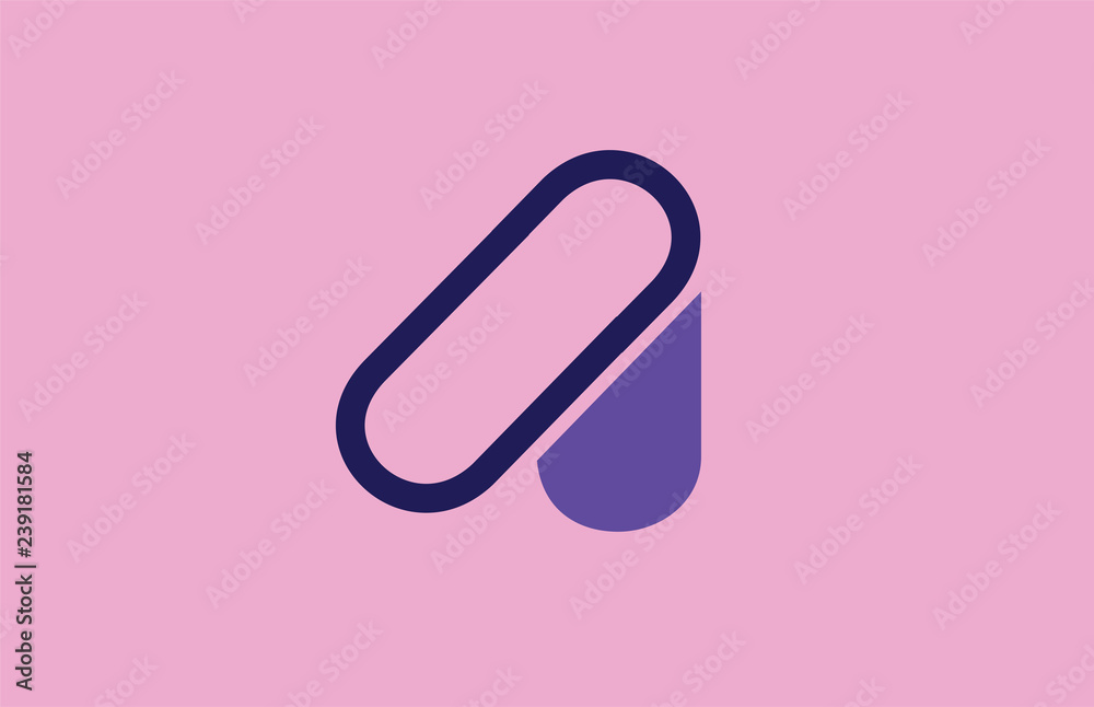 alphabet letter A logo company icon design