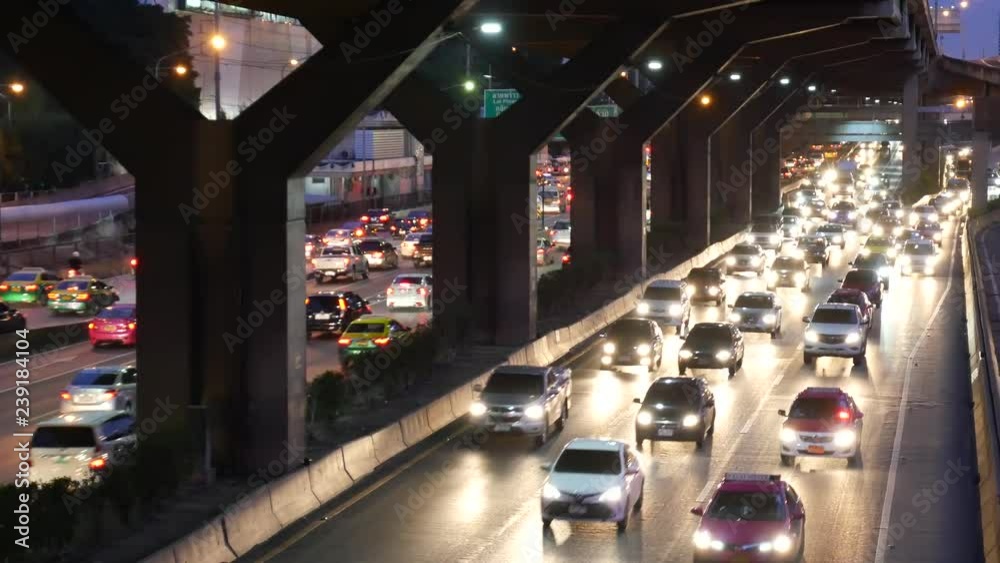 Traffic in Bangkok