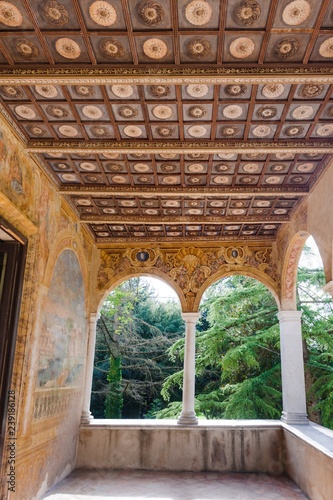 Padula, Italy - September 2018 : Certosa Di San Lorenzo. Padula Italy.