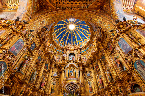 San Francisco Cathedral Quito Ecuador  photo