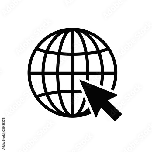 Internet icon. Internet symbol. Wireless technology. Vector illustration