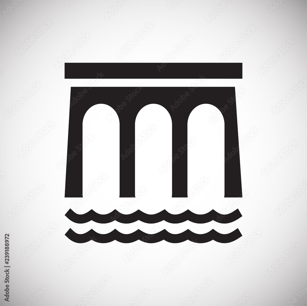 Water reserve icon on white background for graphic and web design, Modern simple vector sign. Internet concept. Trendy symbol for website design web button or mobile app Water reserve icon on white background for graphic and web design, Modern simple vector sign. Internet concept. Trendy symbol for website design web button or mobile app
