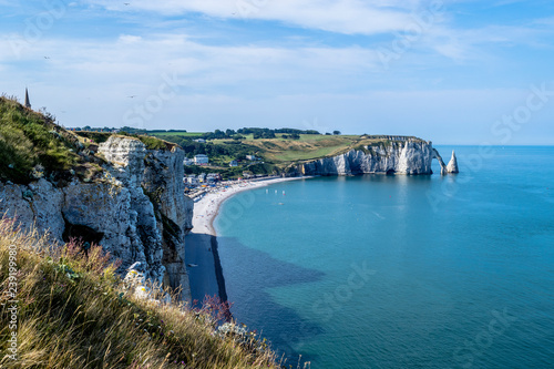 Etretat im Sommer