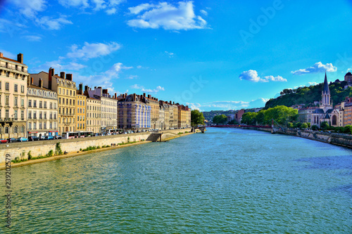 Konstfotografi Bridge over Lyon