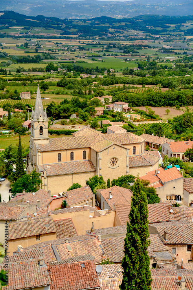 Provence panorama in Bonnieux