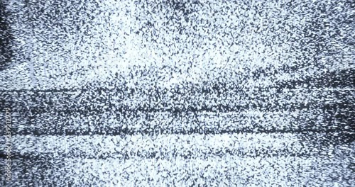 Noise static. Insert element.  Weak TV signal. Bad reception. Retro TV. Channels noise. Static flicker. Screen insert. 4K. photo