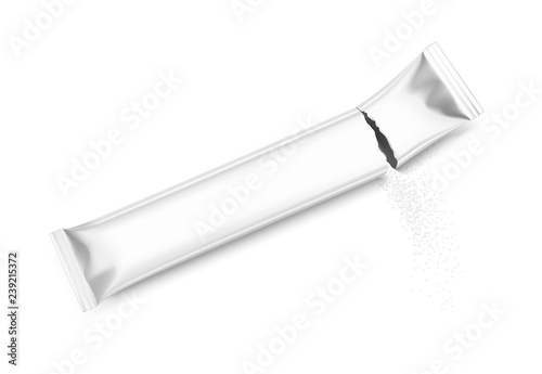 Package stick. Vector illustration isolated on white background, ready and simple to use for your design. EPS10.