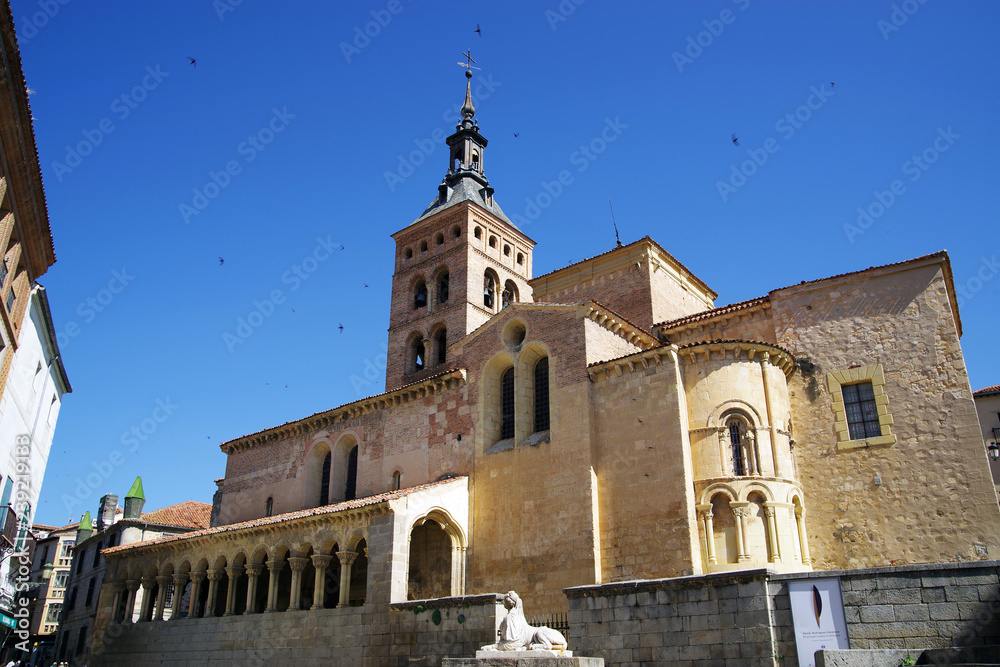 Church Of San Millan in Segovia Castilla-Leon, Spain, Europe