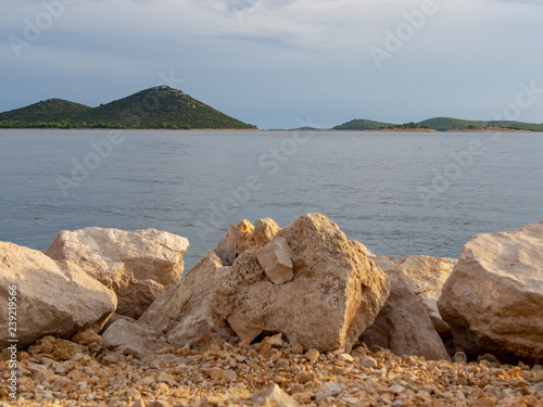 View of Croatian coast.