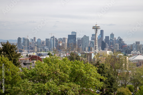 View of Seattle skyline